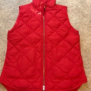 JCrew Puffer Vest XS
